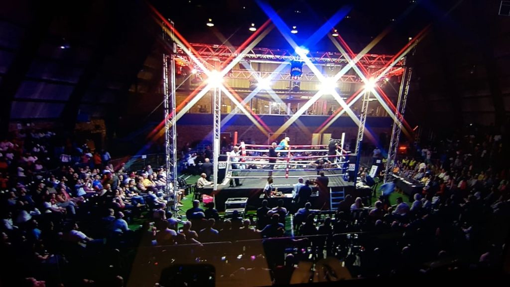 Boxing ring structure