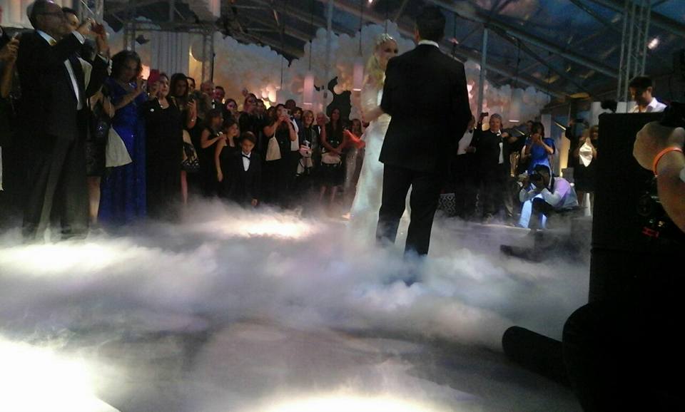 Wedding fog effect